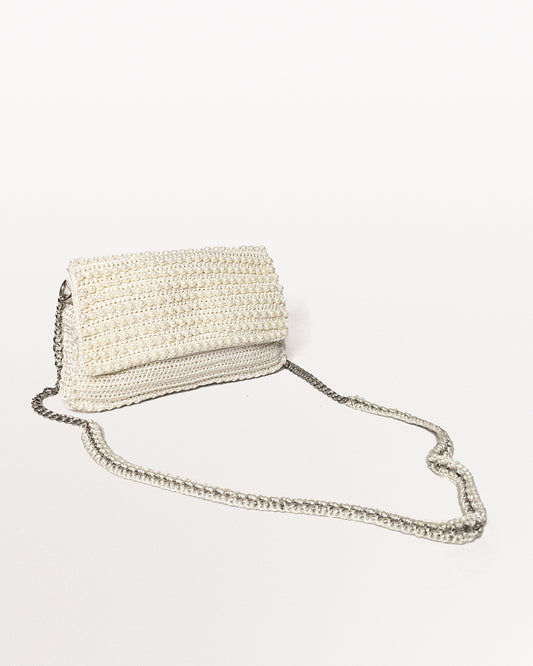 Vogue (White with Pearls)