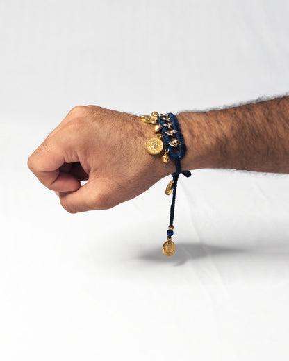 The Coin Stitch Rakhi – Set of 3