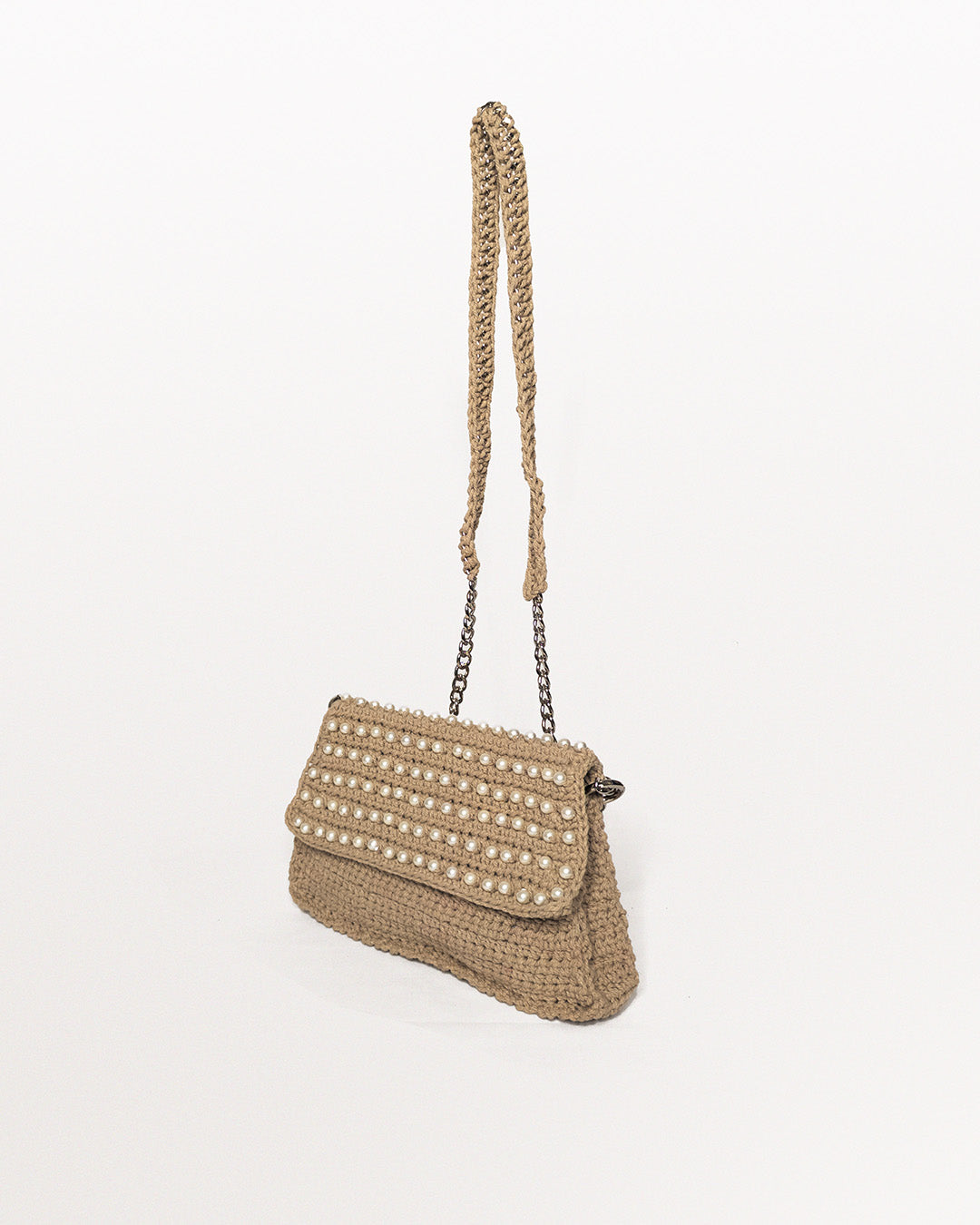 Vogue (Beige with Pearls)