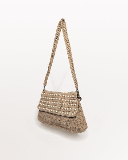 Vogue (Beige with Pearls)